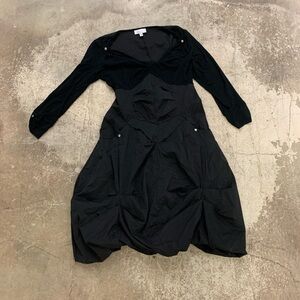 Linea domani lagenlook bubble midi dress